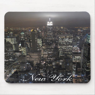 New York Mousepad CityscapeNew York City gåvor Musmatta