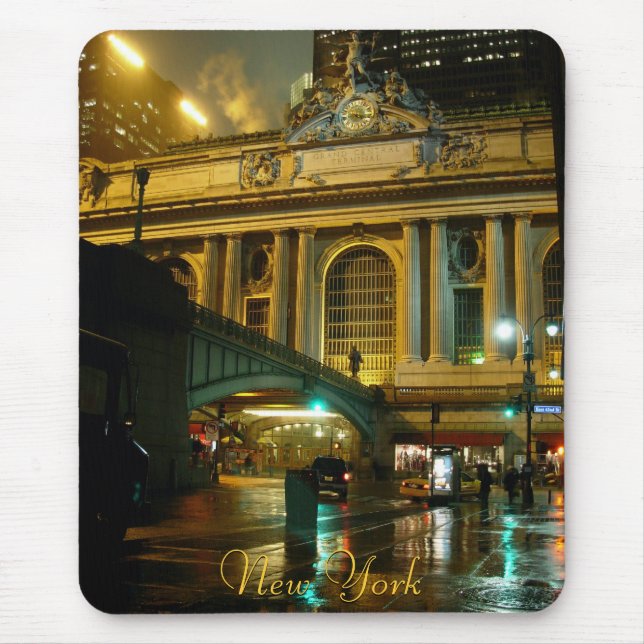 New York Mousepad CityscapeNew York City gåvor Musmatta (Framsidan)