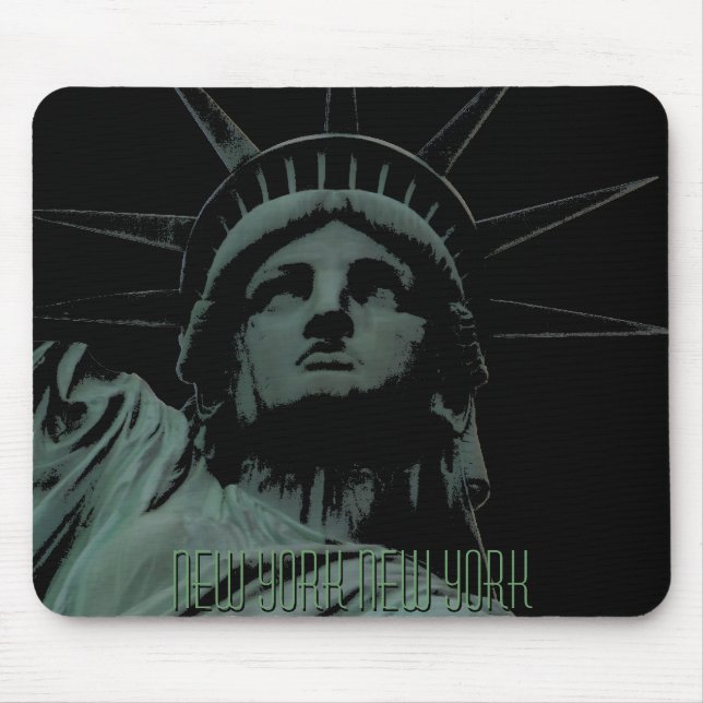 New York Mousepad New York frihetsgudinnangåvor Musmatta (Framsidan)