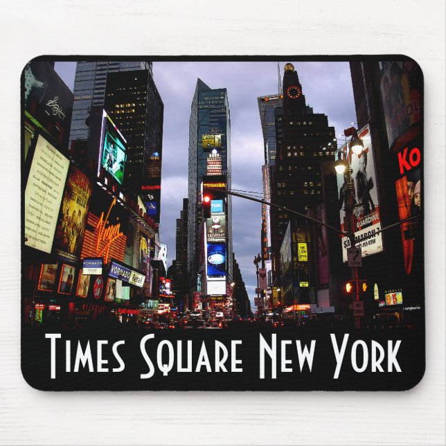 New York Mousepad tider kvadrerar New York City Musmatta (Framsidan)