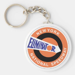 New York National Speedway Nyckelring