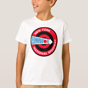 New York National Speedway Vintage skylt Tee Shirt