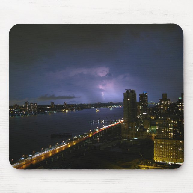 New York natt Mousepad Musmatta (Framsidan)