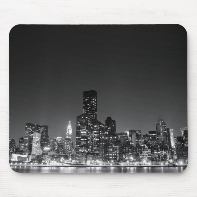 New York natthorisont Musmatta (Framsidan)