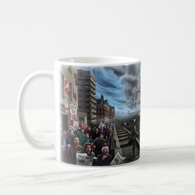 New York Nattvandrare Brooklyn Bridge Mugg (Vänster)