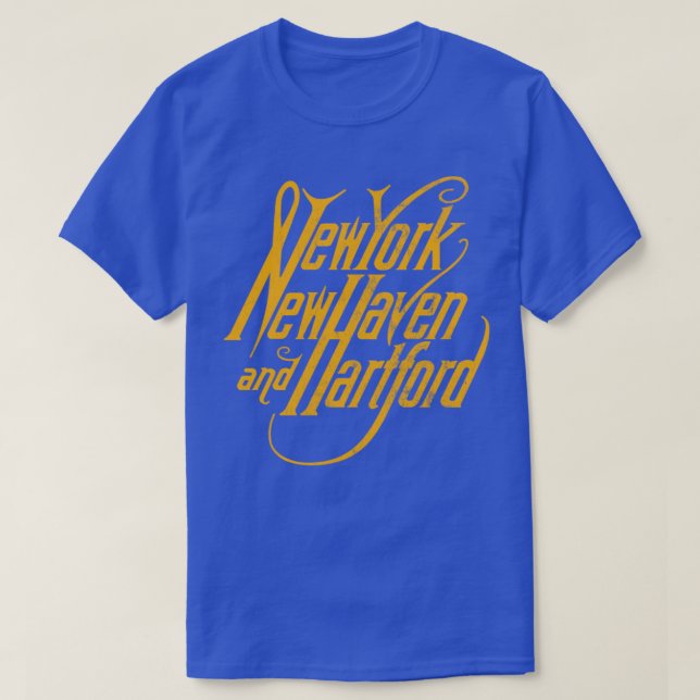 New York New Haven och Hartford Railroad T Shirt (Design framsida)