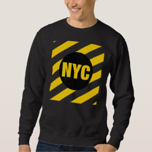 New York, New York City Grafisk Design, Cool New Y Lång Ärmad Tröja