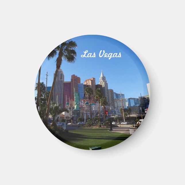 New York - New York Hotel #2 Magnet (Framsidan)