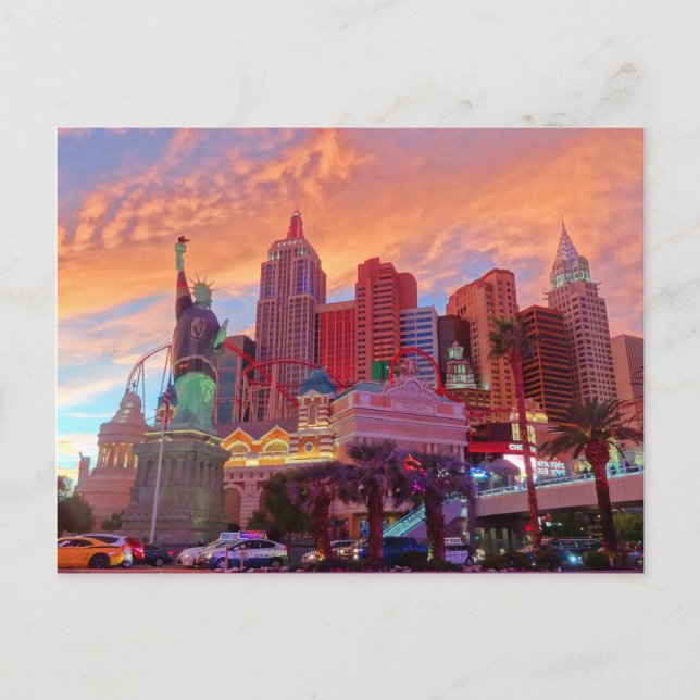 New York - New York Hotel #3-vykort Vykort (Framsida)