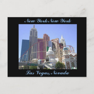 New York New York Hotel och Casino Vykort