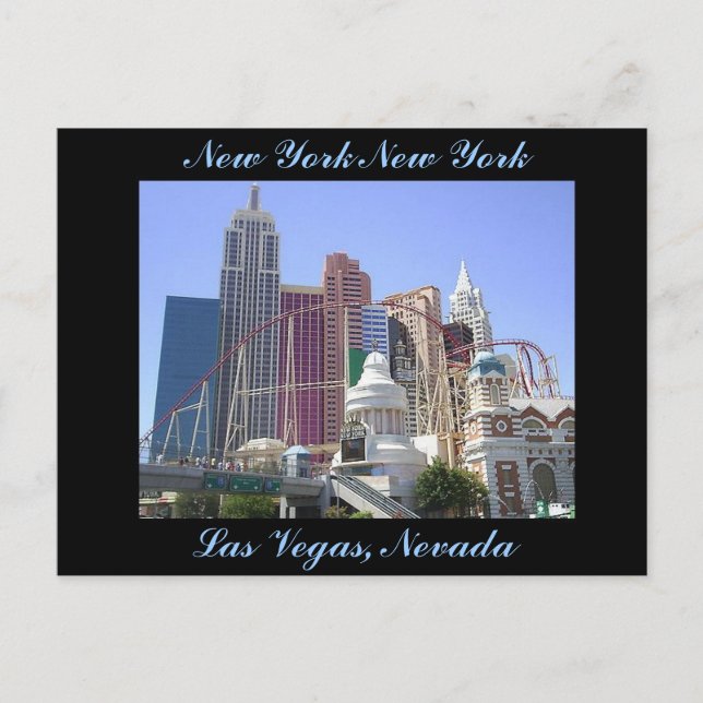 New York New York Hotel och Casino Vykort (Framsida)