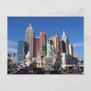 New York New York Las Vegas Bild vykort