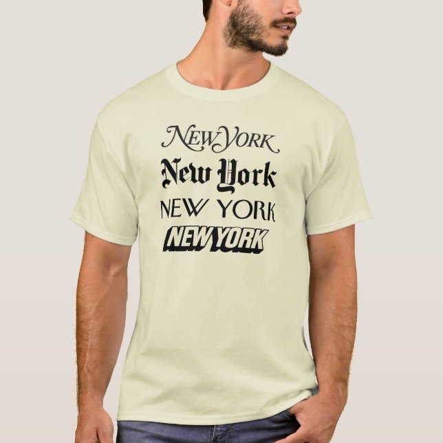 New York New York T-shirt (Framsida)