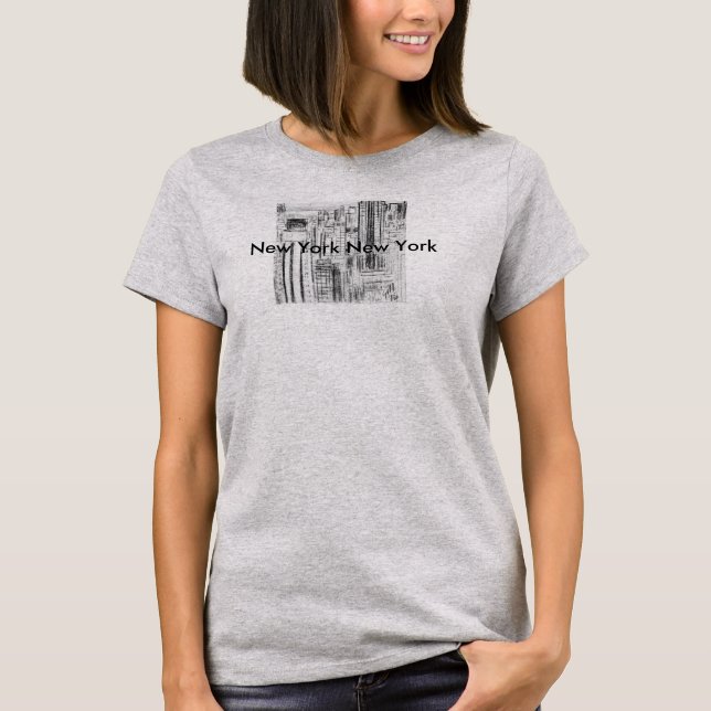 New York New York.... T-shirt (Framsida)