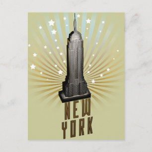 New York New York Vykort
