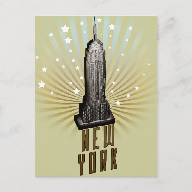 New York New York Vykort (Framsida)
