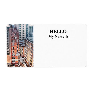 New York NY - Cluster of Skyscrapers c1900 Fraktsedel