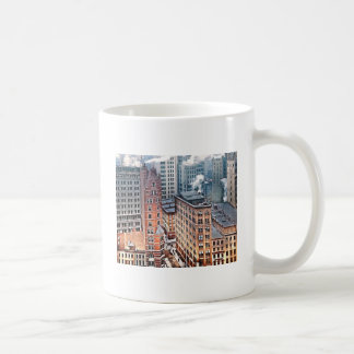 New York NY - Cluster of Skyscrapers c1900 Kaffemugg