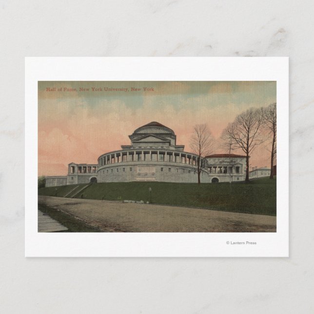 New York, NY - Fame, New York Universiteten Vykort (Framsida)