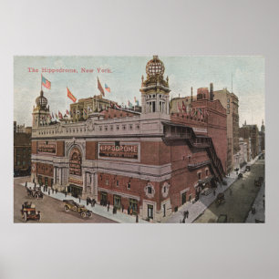 New York, NY - Hippodrome Poster
