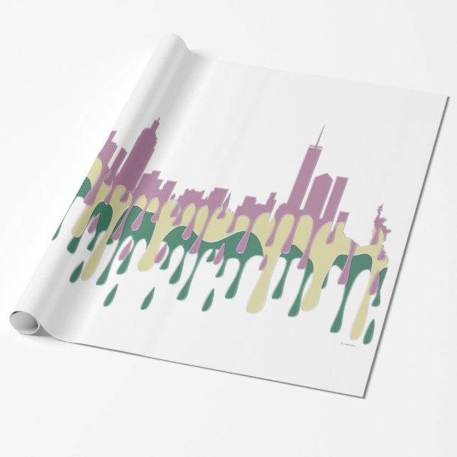 NEW YORK NY-HORISONT PCG - PRESENTPAPPER (Utrullad)
