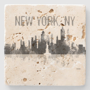 NEW YORK NY-HORISONT STENUNDERLÄGG