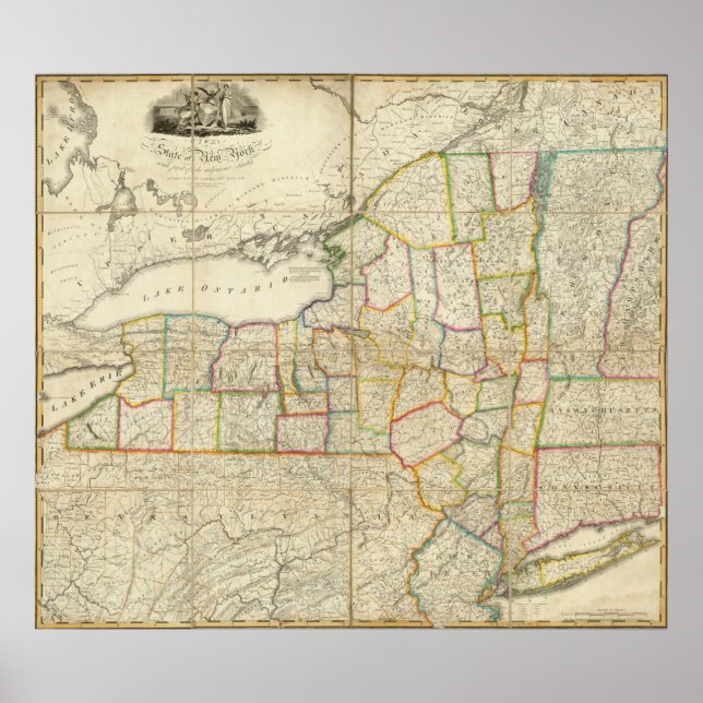 New York, NY Poster (Framsidan)