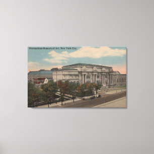 New York NY - storstads- konstmuseum Canvastryck