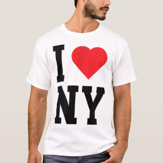 New York NY Throwback Design Classic Heart T Shirt
