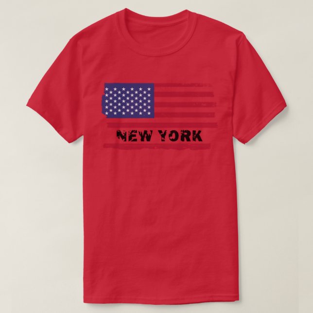 New York NY Throwback Sporty Design Classic T Shirt (Design framsida)