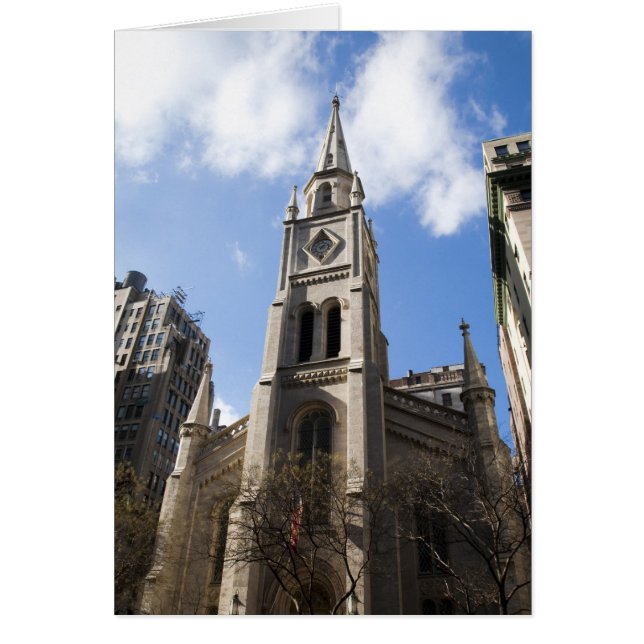 New York, NY, USA - Inresan till en Hälsningskort (Framsidan)