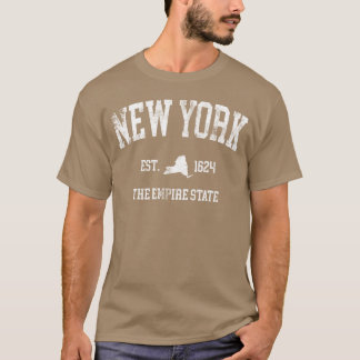 new york nyc ny new york city Vintage City girl T Shirt