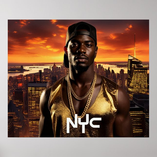 NEW YORK - NYC POSTER (Framsidan)