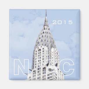 New York NYC reser magneten för fotosouvenirkylen Magnet