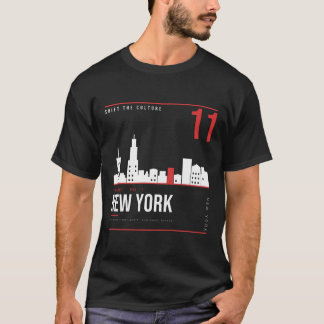 New York NYC Siluett ShiftTape Vol 11 T Shirt