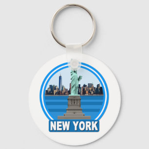 New York Nyckelring