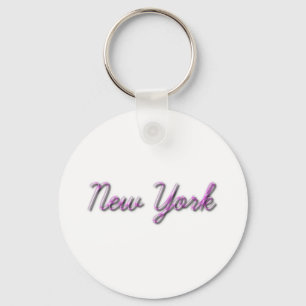 New York Nyckelring