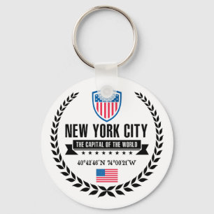 New York Nyckelring