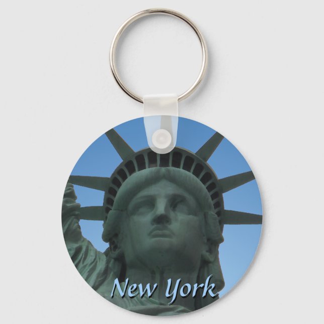 New York Nyckelring New York Souvenir Liberty Gift (Framsida)