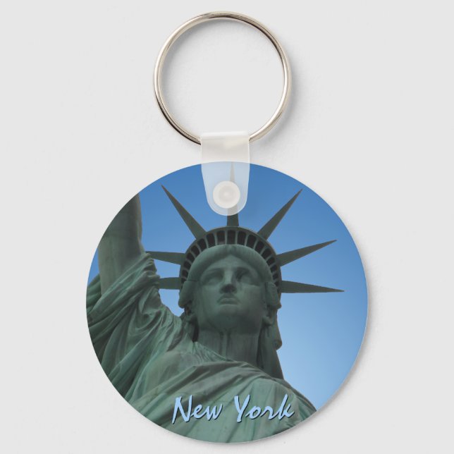 New York Nyckelring New York Souvenir Liberty Gift (Framsida)