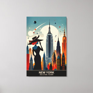 New York: Oändliga möjligheter Canvastryck