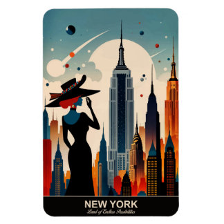 New York: Oändliga möjligheter flexibla Magnet
