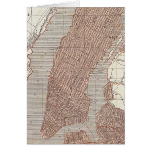 New York och grannskap Hälsningskort