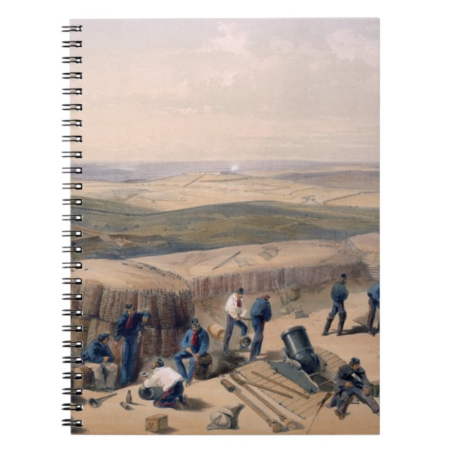 New York på den högra attacken, pläterar från ' Anteckningsbok Med Spiral (Framsidan)