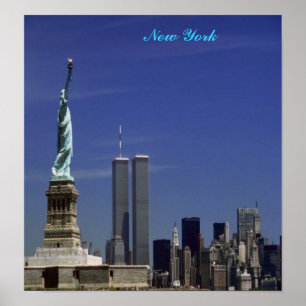 New York på en kanfas Poster