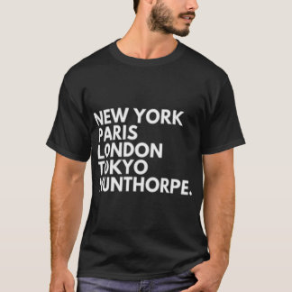 New York Paris London Tokyo Middlesbrough Boro T Shirt