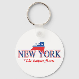 New York Patriotic Keychain Nyckelring