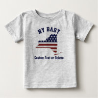 New York | Patriotic USA flagga | Din text eller o