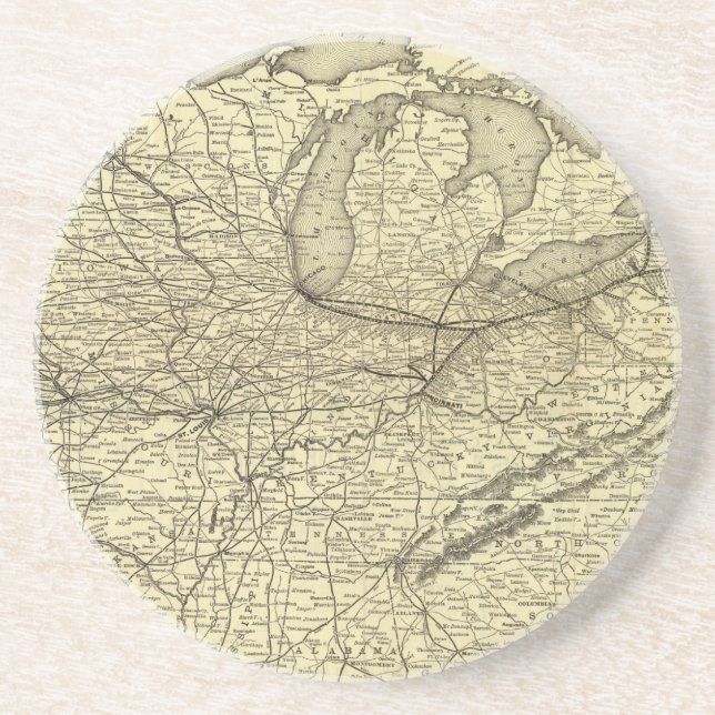 New York, Pennsylvania och Ohio Railroad Underlägg (Framsidan)