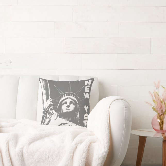 New York Pillow NY City Souvenir NY Dekorativ kudd Kudde (Soffa)
